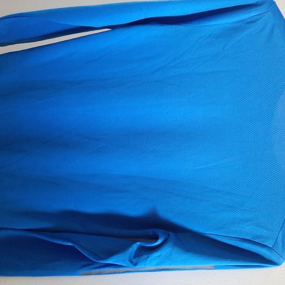 Adidas Climacool Long Sleeve Blue Large Top Men's - Picture 2 of 10